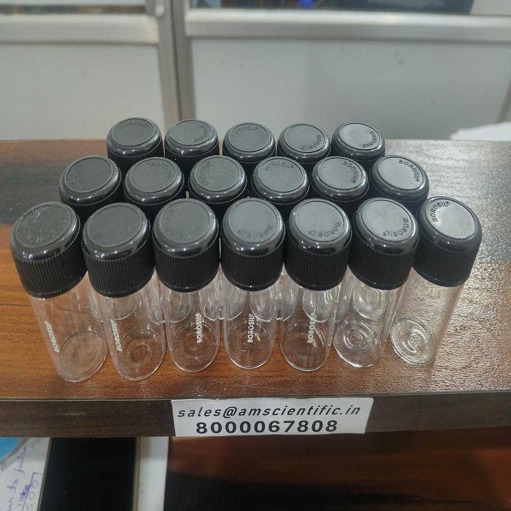 Culture Tube Flat Bottom Clear With Pp Cap - Color: Transparent