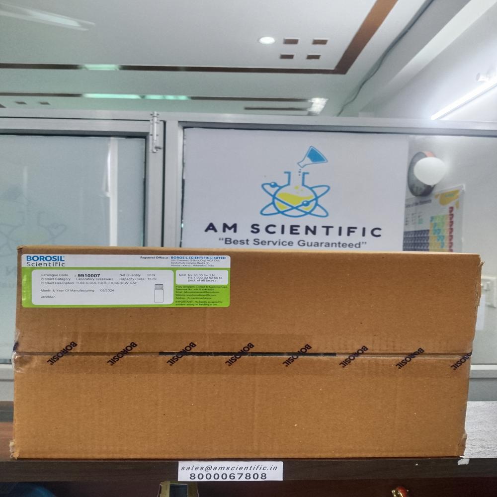 Culture Tube Flat Bottom Clear With Pp Cap - Color: Transparent