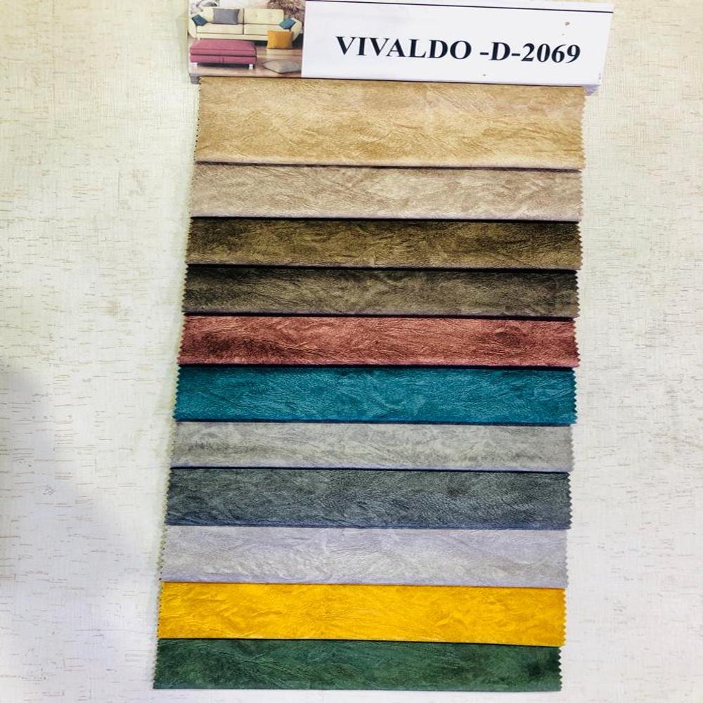 Smooth Texture, Bright Shine Suede Furnishing Cloth - Pattern: Crushed