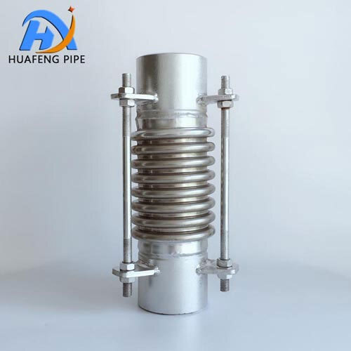 Welded Type Bellow Expansion Joint - Color: Silver