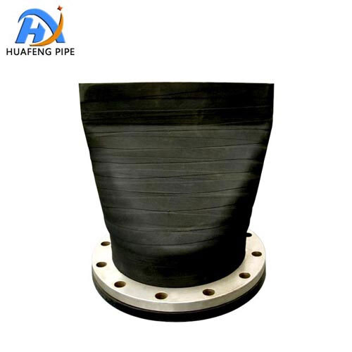 Flanged Duckbill Check Valve - Color: Black