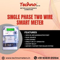 Techno Single Phase Smart Energy Meter