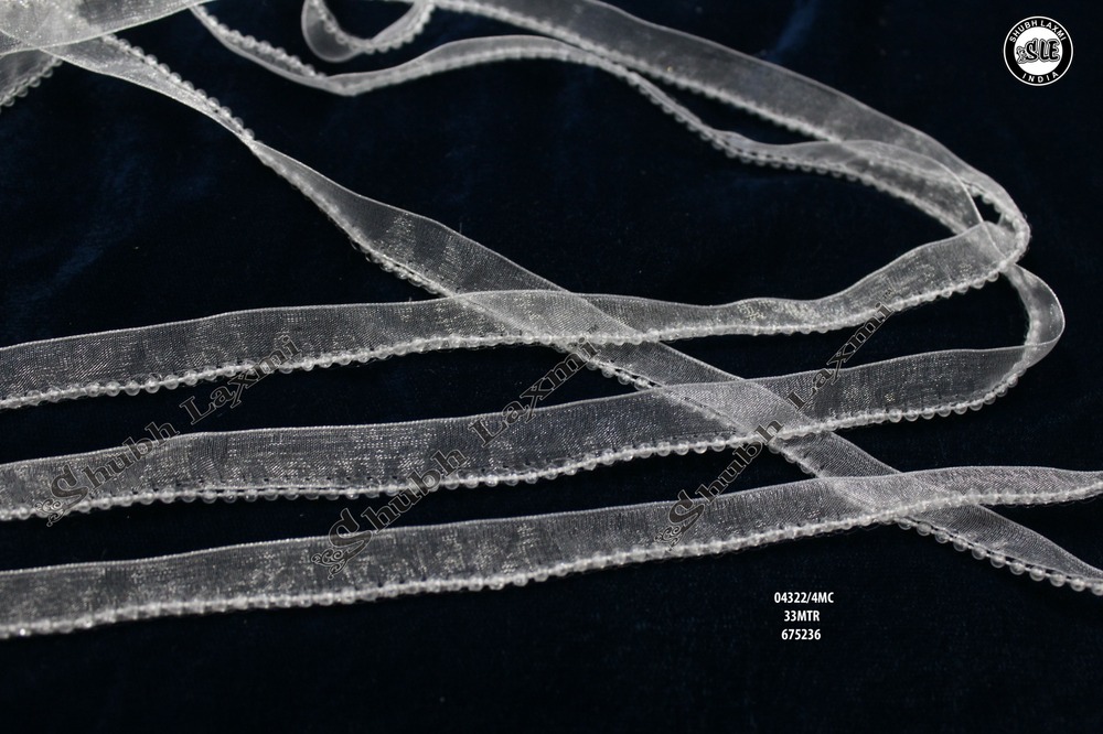 TRANSPARENT MOTI LACE