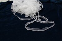 TRANSPARENT MOTI LACE
