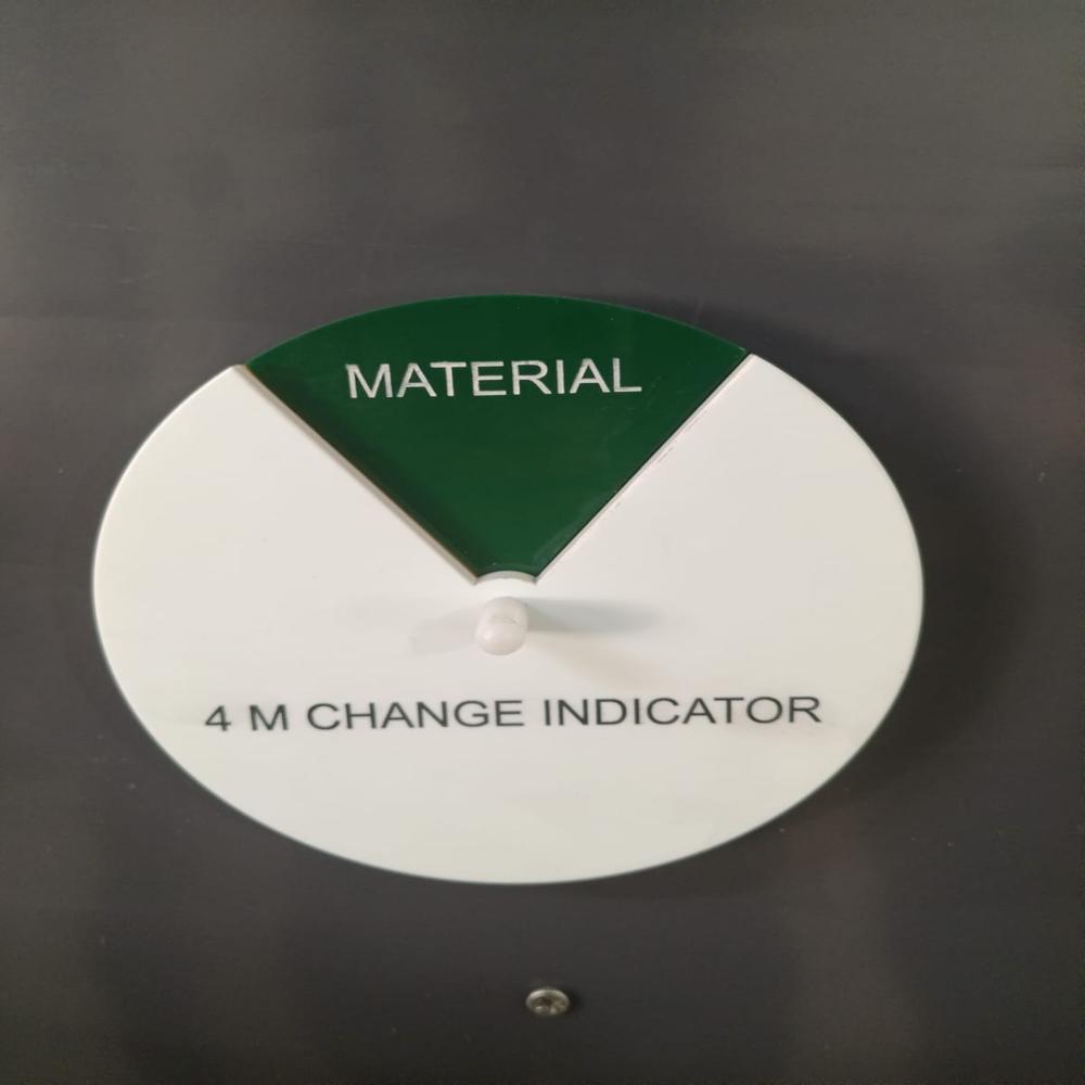 4 M Change Indicator - Application: Electrical
