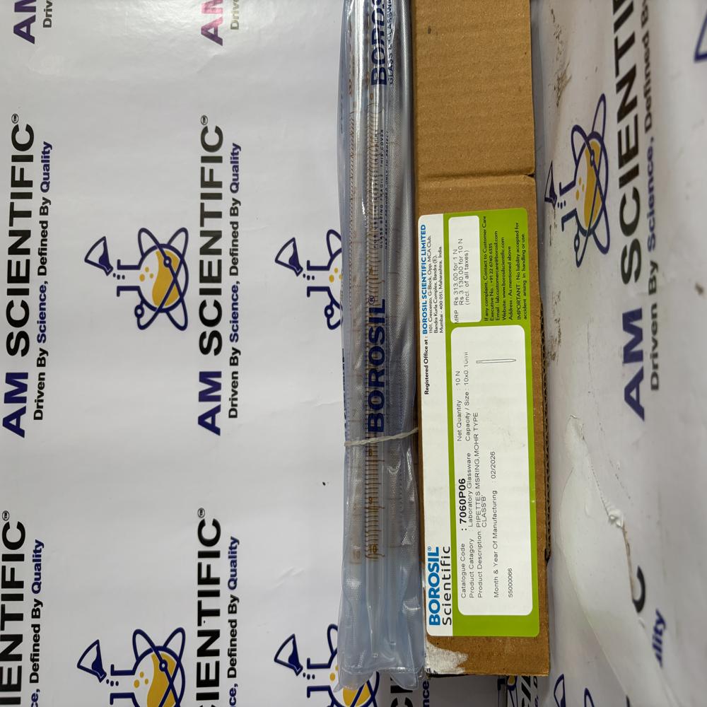  Mohr Pipettes Class B 10ml