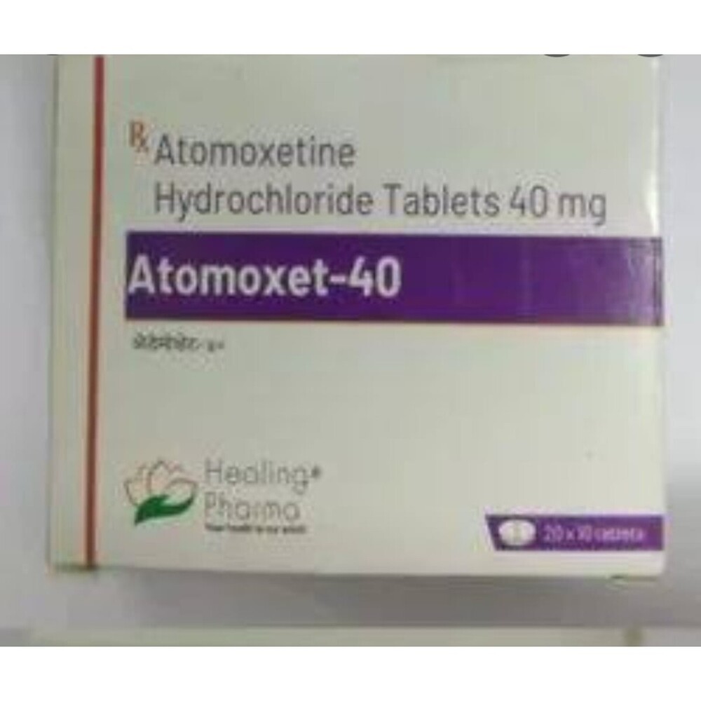 Atomoxet 40 Mg - 40 Mg Tablets | Extended Release, Attention And Focus Support For Cognitive Well-being And Patient-centric Care