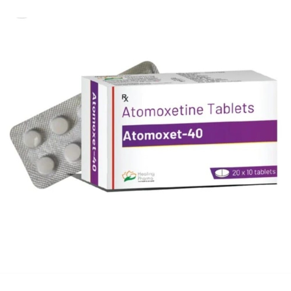 Atomoxet 40 Mg - 40 Mg Tablets | Extended Release, Attention And Focus Support For Cognitive Well-being And Patient-centric Care
