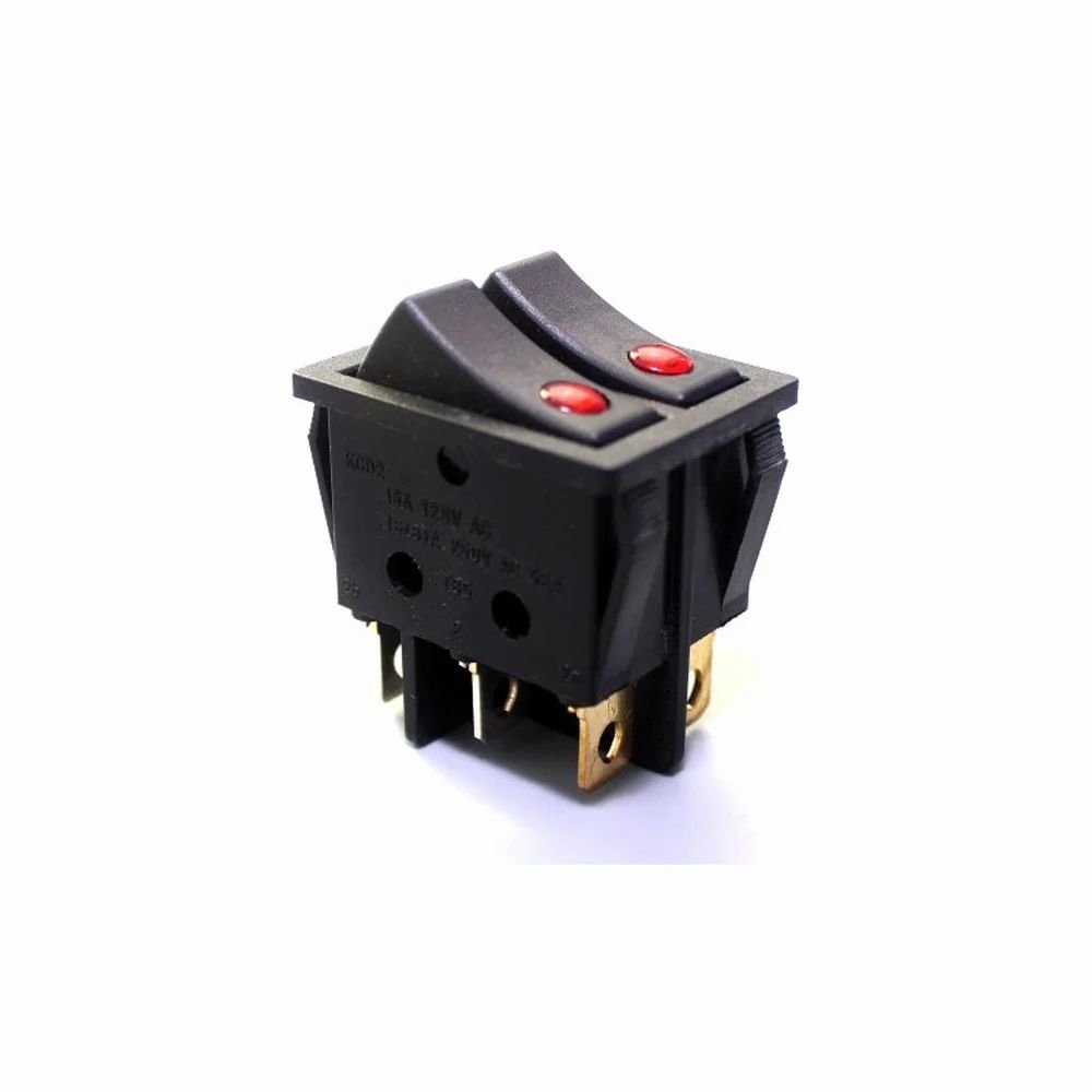 Rs 608 6pin Dot Led Copper - Color: Black