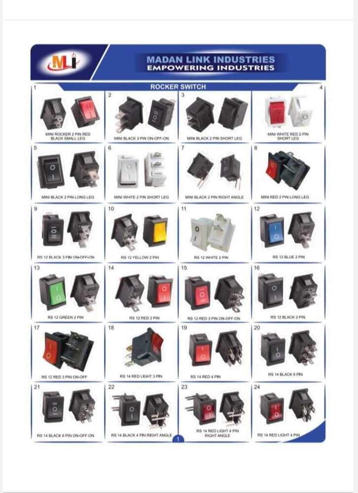 RS 608 6 Pin Red Dot Copper