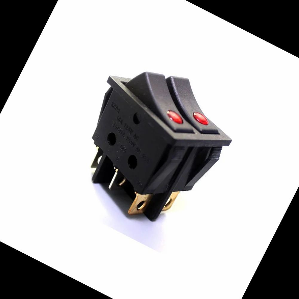 Rs 608 6pin Dot Led Copper - Color: Black