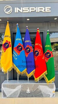 Embroidery School Flags - Size: 3*4