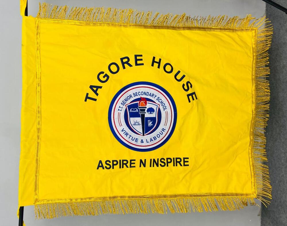 Embroidery School Flags - Size: 3*4