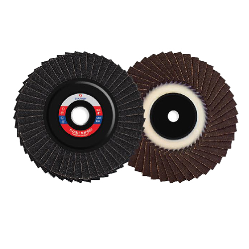 CODE-144FLBR-80 4inch Flexible Flap Disc Wheel