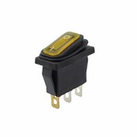 KCD 3 YELLOW LIGHT 3PIN ON-OFF WATER PROOF