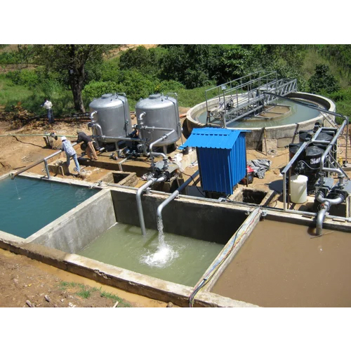 500 Kld Mobile Wastewater Treatment Plant For Sugar Industry - Material: Mild Steel