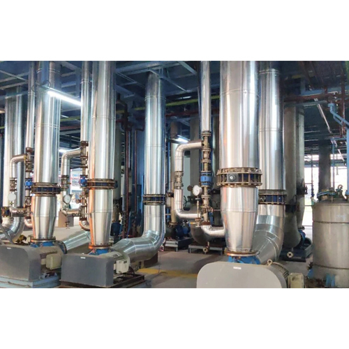 6000 Lph मल्टी इफेक्ट वाष्पीकरण स्वचालन संयंत्र