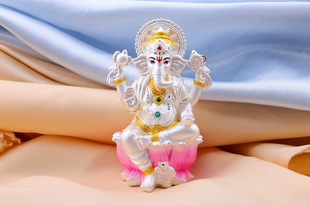 New Design 92.5 Silver Ganesh Idols