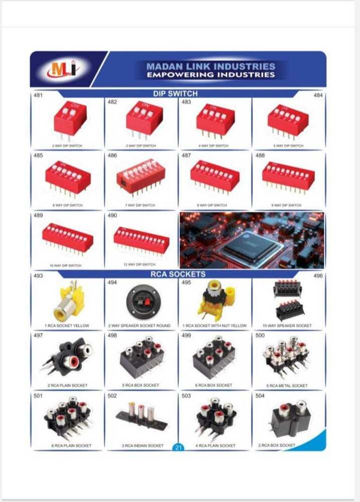 3 Way Dip Switch