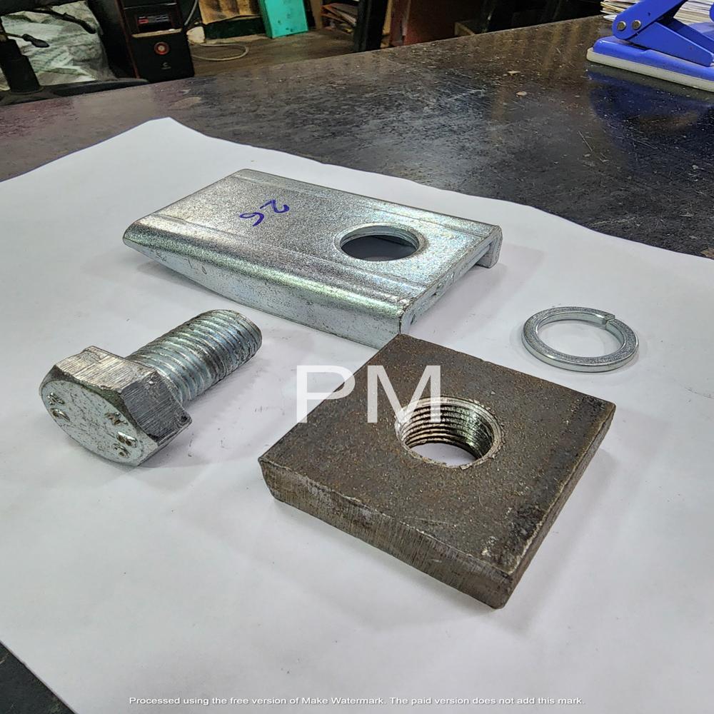 SINGLE BOLTED CLAMP - 120LBS