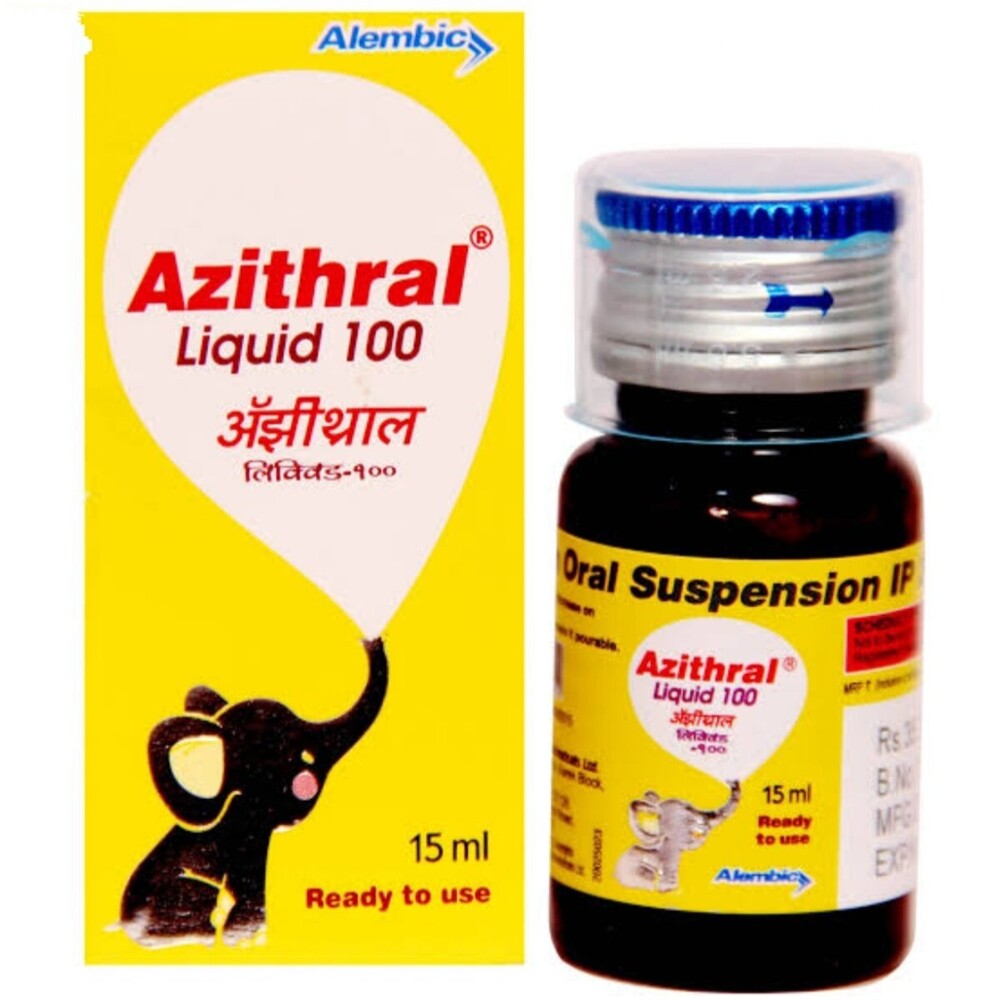 Azithral Liquid 100 15 Ml