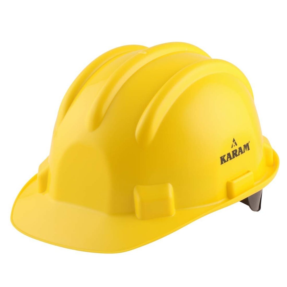 KARAM PN541 Safety Helmet with Protective Peak with Slider Type Adjustment and Ventilators