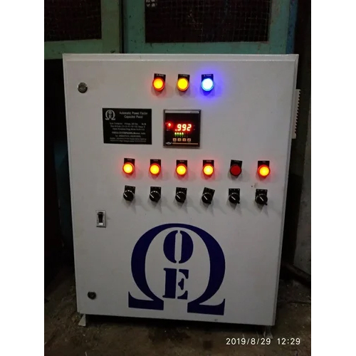 स्वचालित पावर फैक्टर कंट्रोलर पैनल