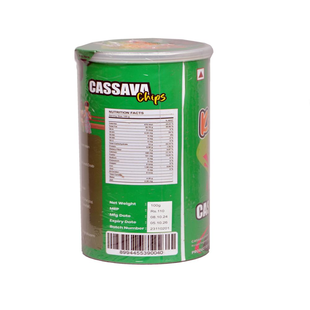 Crab Mixed Spices Cassava Chips - Crispy Cassava With Delectable Crab Seasoning | Irresistible Umami Flavor In Every Crunch