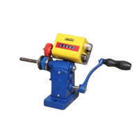 Hand Operated Fan Coil Winding Machine - Color: Blue