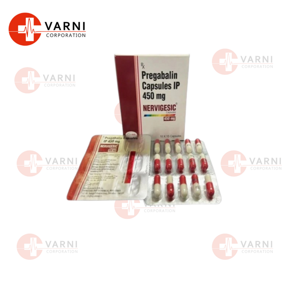 Pregabalin Capsules 450 Mg