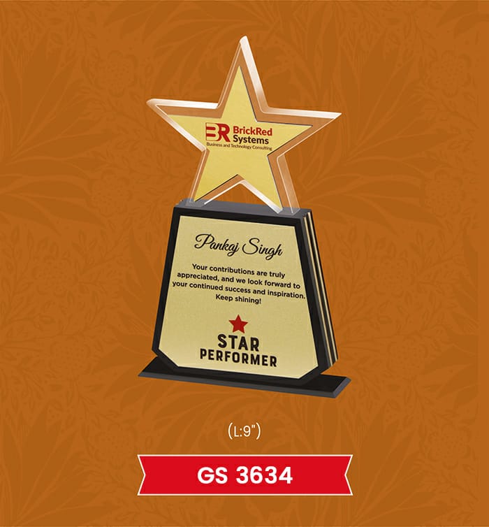 Star Acrylic Trophies