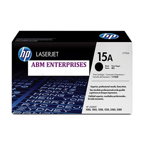 HP 15A Black LaserJet Toner Cartridge