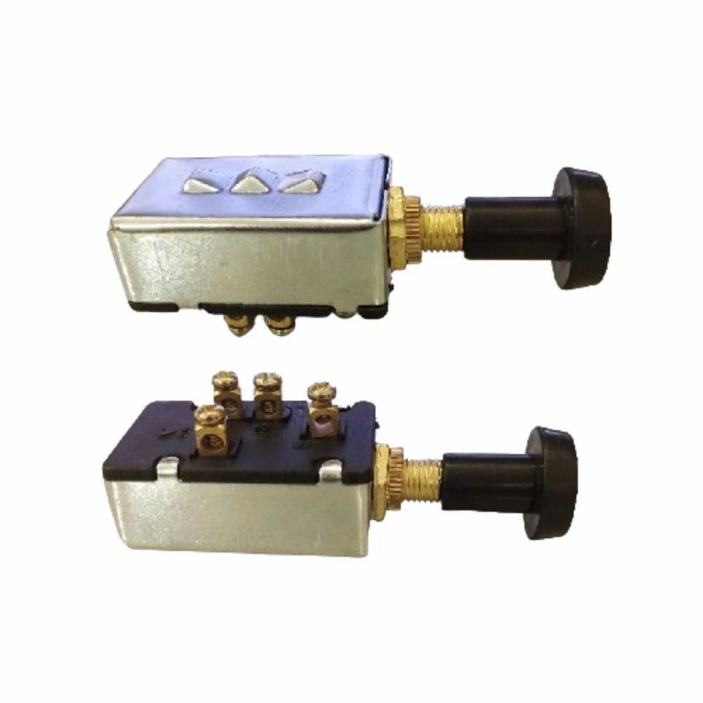 Push-pull Universal - 30 Mm, Black | 30 A Current Rating, 240v Voltage, Easy Panel Mounting With Space-saving Design