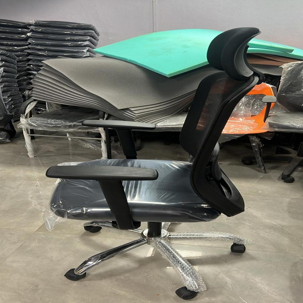 Black Mid Back Chair