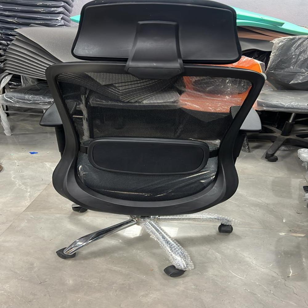 Black Mid Back Chair