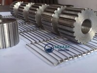 Flex Link Conveyor Belt - Color: Grey