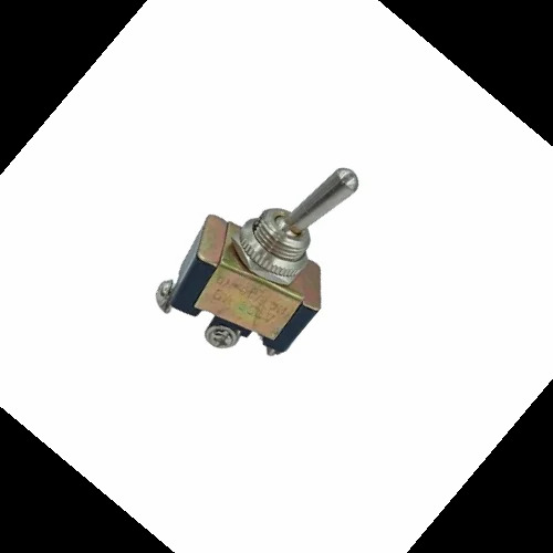 Toggle Switch Black 2 Pin Screw On-off