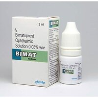 Bimat Eye Drops - 0.03% Liquid | Effective Eyelash Growth, Glaucoma & Ocular Hypertension Management, Convenient Dropper Application