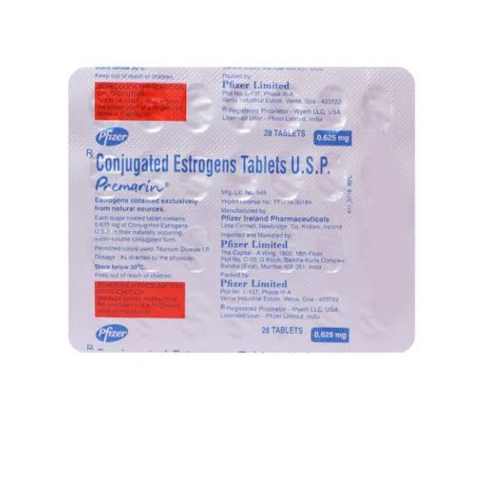 Premarin 0.625mg - Dosage Form: Tablet