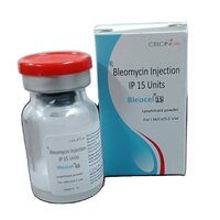 Bleomycin Injection Ip - 50 Mg Liquid | Effective Cancer Treatment For Hodgkin's Lymphoma, Non-hodgkin's Lymphoma, & Testicular Cancer