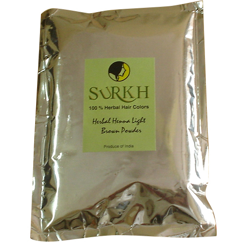 100% Herbal Hair Colors - Storage Instructions: Dry Place