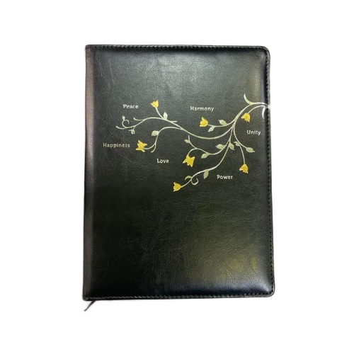 Black Diary - Cover Material: Leather