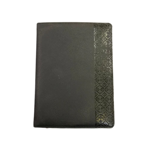Black Diary - Cover Material: Leather
