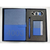Blue Notebook Set - Binding: Hard Bound