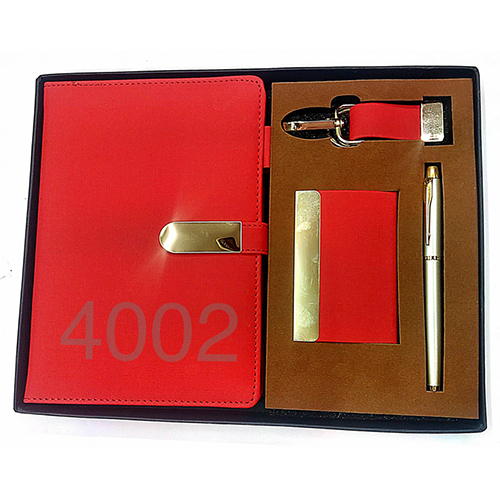 Notebook With Pen Set - Binding: Hard Bound