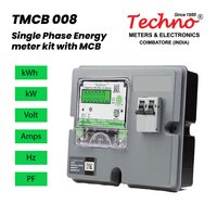 TECHNO single phase energy meter kit with MCB