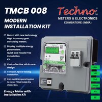 TECHNO single phase energy meter kit with MCB