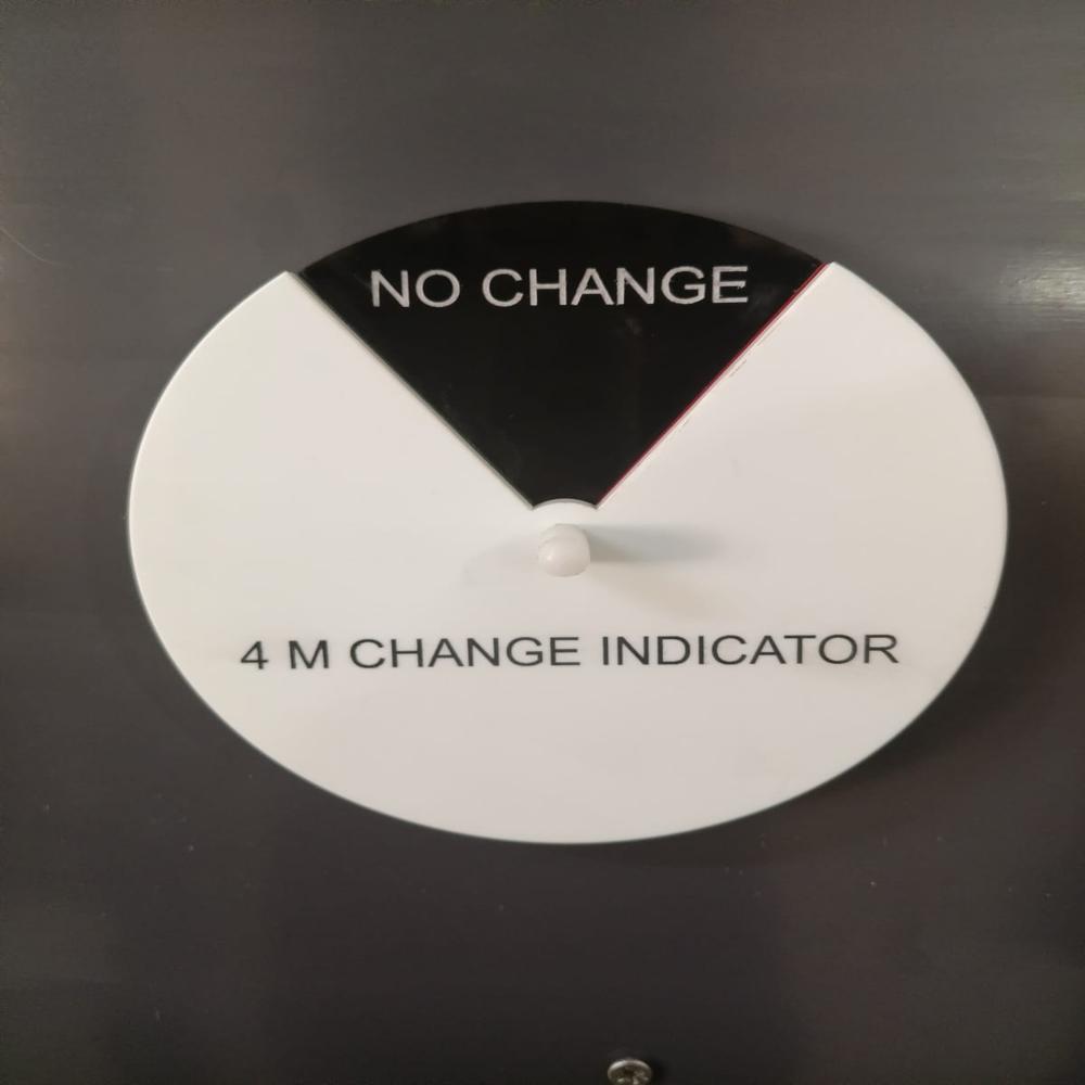 4 M Change Indicator - Application: Electrical