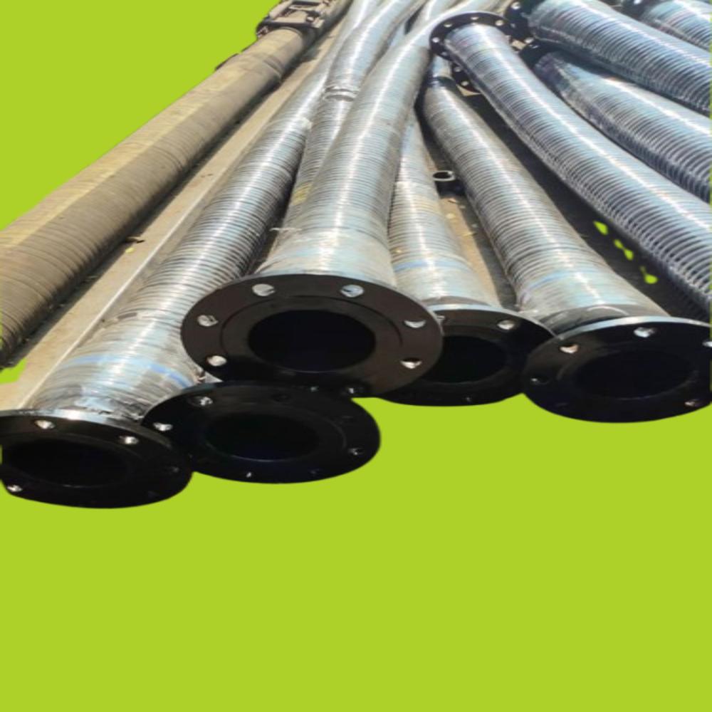 Cement Feeding Rubber Hose with fixed Flange