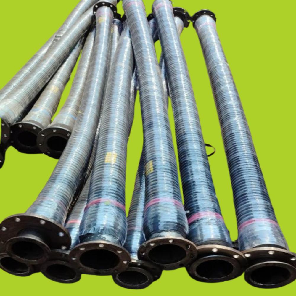 Cement Feeding Rubber Hose with fixed Flange 